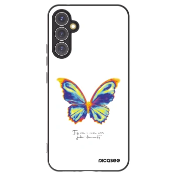 Picasee fekete szilikon tok az alábbi mobiltelefonokra Samsung Galaxy A34 5G A346B - Diamanty White