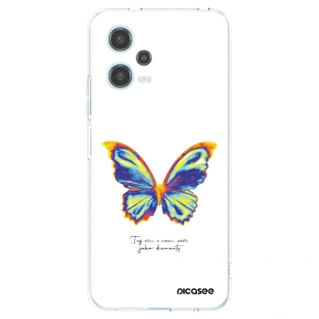 Picasee átlátszó szilikon tok az alábbi mobiltelefonokra Xiaomi Redmi Note 12 5G - Diamanty White