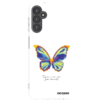 Picasee átlátszó szilikon tok az alábbi mobiltelefonokra Samsung Galaxy A14 5G A146P - Diamanty White