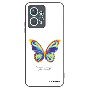 Picasee fekete szilikon tok az alábbi mobiltelefonokra Xiaomi Redmi Note 12 4G - Diamanty White