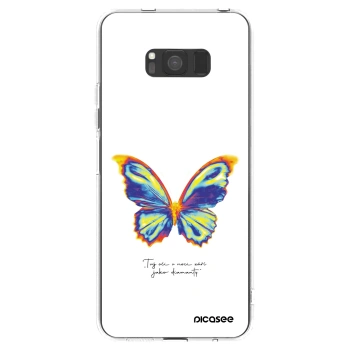 Picasee átlátszó szilikon tok az alábbi mobiltelefonokra Samsung Galaxy S8 G950F - Diamanty White