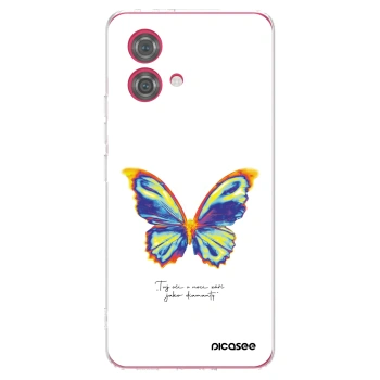 Picasee átlátszó szilikon tok az alábbi mobiltelefonokra Motorola Moto G84 5G - Diamanty White