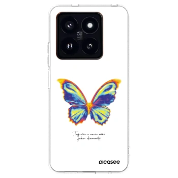 Picasee átlátszó szilikon tok az alábbi mobiltelefonokra Xiaomi 14 Pro - Diamanty White