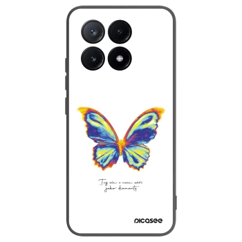 Picasee fekete szilikon tok az alábbi mobiltelefonokra Xiaomi Poco X6 Pro - Diamanty White
