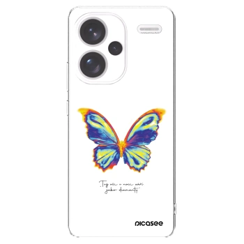 Picasee átlátszó szilikon tok az alábbi mobiltelefonokra Xiaomi Redmi Note 13 Pro+ 5G - Diamanty White