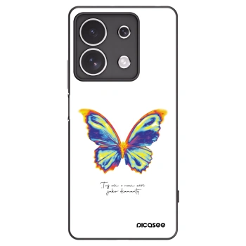 Picasee fekete szilikon tok az alábbi mobiltelefonokra Xiaomi Redmi Note 13 4G - Diamanty White