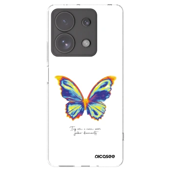 Picasee átlátszó szilikon tok az alábbi mobiltelefonokra Xiaomi Redmi Note 13 Pro 4G - Diamanty White