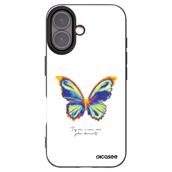 Picasee fekete szilikon tok az alábbi mobiltelefonokra Apple iPhone 16 - Diamanty White