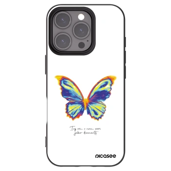 Picasee fekete szilikon tok az alábbi mobiltelefonokra Apple iPhone 16 Pro - Diamanty White