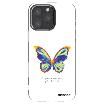 Picasee átlátszó szilikon tok az alábbi mobiltelefonokra Apple iPhone 16 Pro Max - Diamanty White