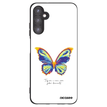 Picasee fekete szilikon tok az alábbi mobiltelefonokra Samsung Galaxy A05s A057G - Diamanty White