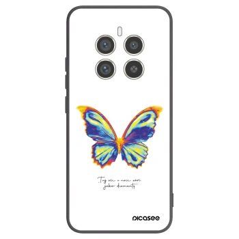 Picasee fekete szilikon tok az alábbi mobiltelefonokra Realme 12 Pro 5G - Diamanty White
