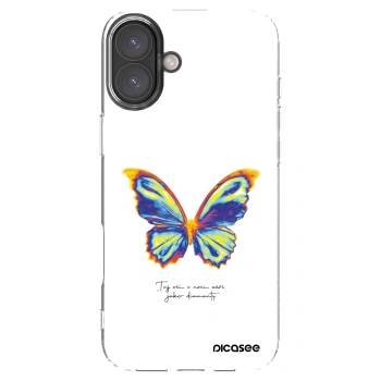 Picasee átlátszó szilikon tok az alábbi mobiltelefonokra Apple iPhone 16 Plus - Diamanty White