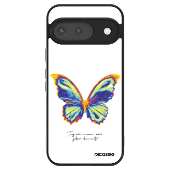 Szilikon tok erre a típusra Google Pixel 9 - Diamanty White