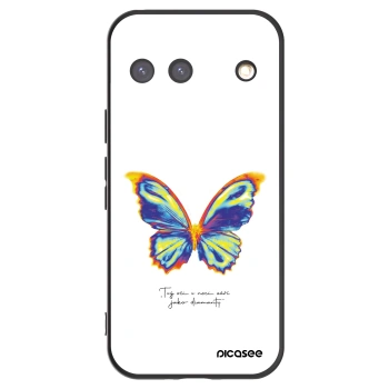 Picasee fekete szilikon tok az alábbi mobiltelefonokra Google Pixel 9 - Diamanty White