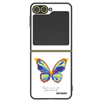 Szilikon tok erre a típusra Samsung Galaxy Z Flip6 5G - Diamanty White