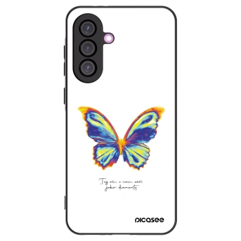 Picasee fekete szilikon tok az alábbi mobiltelefonokra Samsung Galaxy A36 5G - Diamanty White