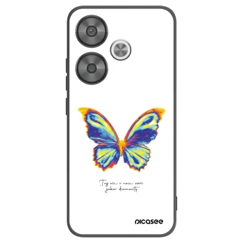 Picasee fekete szilikon tok az alábbi mobiltelefonokra Xiaomi Poco F6 - Diamanty White
