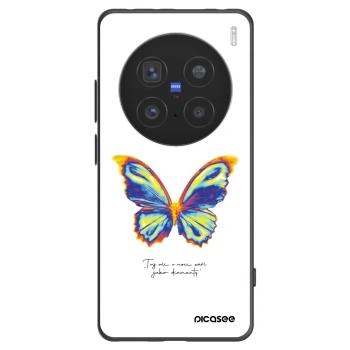 Picasee fekete szilikon tok az alábbi mobiltelefonokra Vivo X200 Pro - Diamanty White