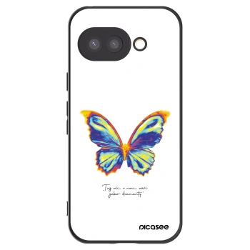 Picasee fekete szilikon tok az alábbi mobiltelefonokra Google Pixel 9a - Diamanty White