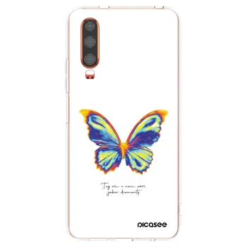 Picasee átlátszó szilikon tok az alábbi mobiltelefonokra Huawei P30 - Diamanty White