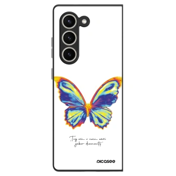 Szilikon tok erre a típusra Samsung Galaxy Z Fold5 5G - Diamanty White