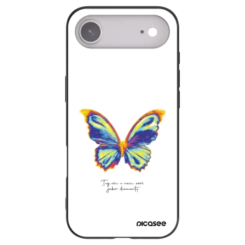 Picasee fekete szilikon tok az alábbi mobiltelefonokra Apple iPhone Air - Diamanty White