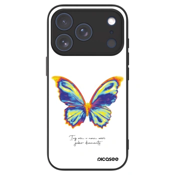 Picasee ULTIMATE CASE MagSafe Apple iPhone 17 Pro - készülékre - Diamanty White