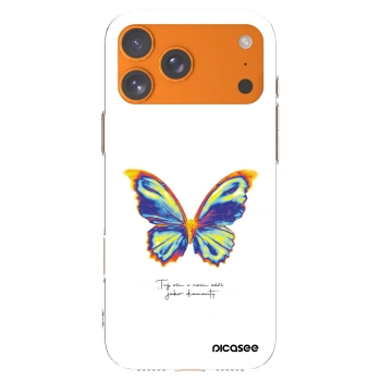 Picasee átlátszó szilikon tok az alábbi mobiltelefonokra Apple iPhone 17 Pro Max - Diamanty White