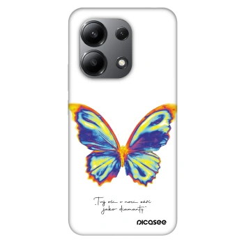 Picasee Fashion Case Xiaomi Redmi Note 13 4G - Diamanty White