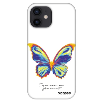 Szilikon tok erre a típusra Apple iPhone 12 mini - Diamanty White