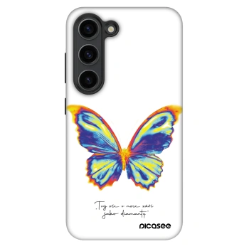 Picasee Fashion Case Samsung Galaxy S23+ 5G - Diamanty White