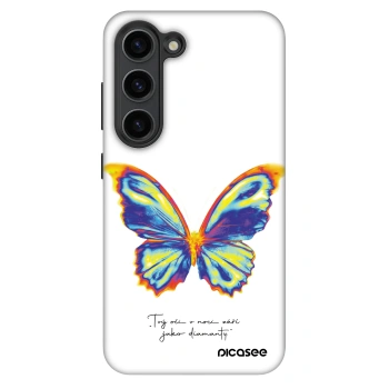 Szilikon tok erre a típusra Samsung Galaxy S23 5G - Diamanty White