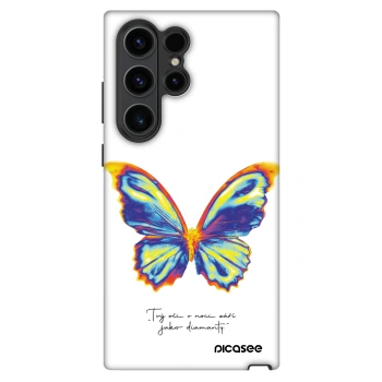 Szilikon tok erre a típusra Samsung Galaxy S22 Ultra 5G - Diamanty White