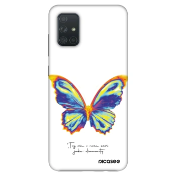 Szilikon tok erre a típusra Samsung Galaxy A71 A715F - Diamanty White