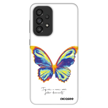 Szilikon tok erre a típusra Samsung Galaxy A33 5G A336 - Diamanty White