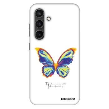 Szilikon tok erre a típusra Samsung Galaxy S24 S921B 5G - Diamanty White