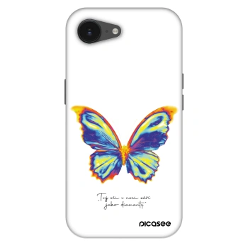 Szilikon tok erre a típusra Apple iPhone 16e - Diamanty White