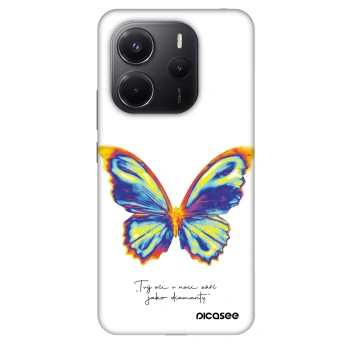 Szilikon tok erre a típusra Xiaomi Redmi Note 14 4G - Diamanty White