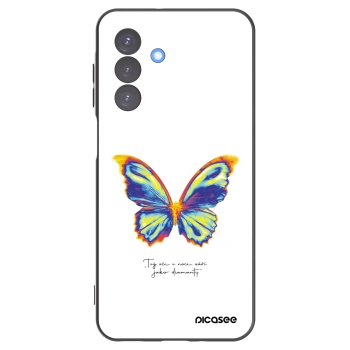 Picasee fekete szilikon tok az alábbi mobiltelefonokra Samsung Galaxy A17 5G - Diamanty White