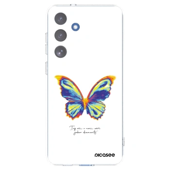 Picasee átlátszó szilikon tok az alábbi mobiltelefonokra Samsung Galaxy S25 FE 5G - Diamanty White
