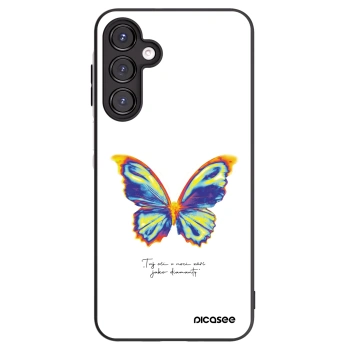 Picasee fekete szilikon tok az alábbi mobiltelefonokra Samsung Galaxy A16 4G - Diamanty White