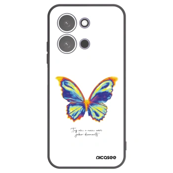 Picasee fekete szilikon tok az alábbi mobiltelefonokra Xiaomi Redmi 15C 5G - Diamanty White