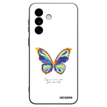 Picasee fekete szilikon tok az alábbi mobiltelefonokra Samsung Galaxy A57 5G - Diamanty White