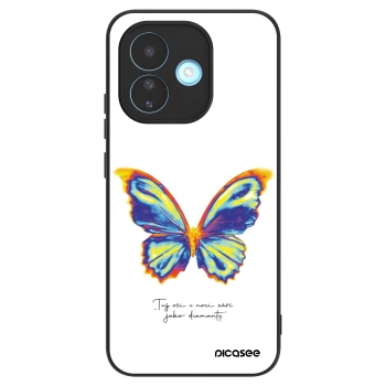 Szilikon tok erre a típusra Xiaomi Redmi Note 17 Pro 5G - Diamanty White