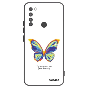 Picasee fekete szilikon tok az alábbi mobiltelefonokra Xiaomi Redmi Note 8 - Diamanty White