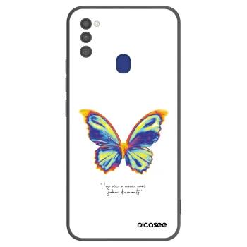 Tok az alábbi mobiltelefonokra Samsung Galaxy M21 M215F - Diamanty White