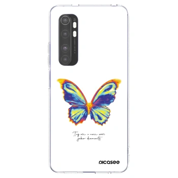 Picasee átlátszó szilikon tok az alábbi mobiltelefonokra Xiaomi Mi Note 10 Lite - Diamanty White