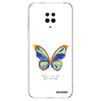 Picasee átlátszó szilikon tok az alábbi mobiltelefonokra Xiaomi Redmi Note 9S - Diamanty White