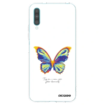 Picasee átlátszó szilikon tok az alábbi mobiltelefonokra Samsung Galaxy A30s A307F - Diamanty White
